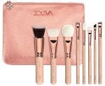 Image of zoeva rose gold makeup brush set for christmas beauty gifts guide