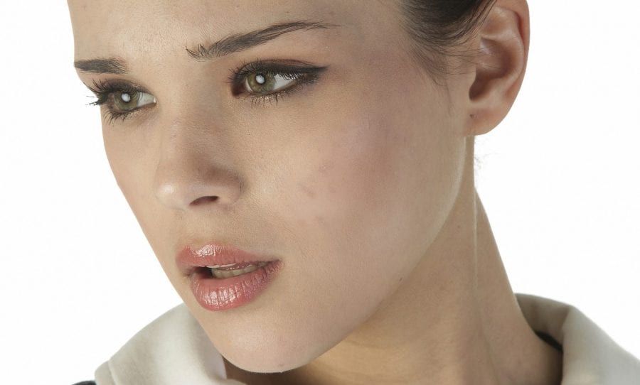Image of female model for post on non surgical rhinoplasty and modern day nose job in London